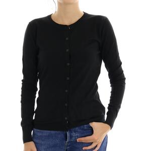 CARDIGAN BASIC NERO